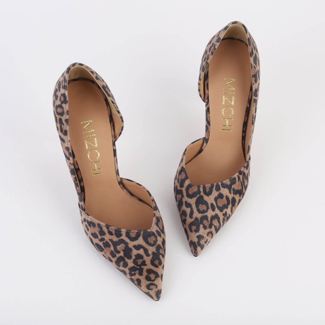 MAINZE - leopard suede