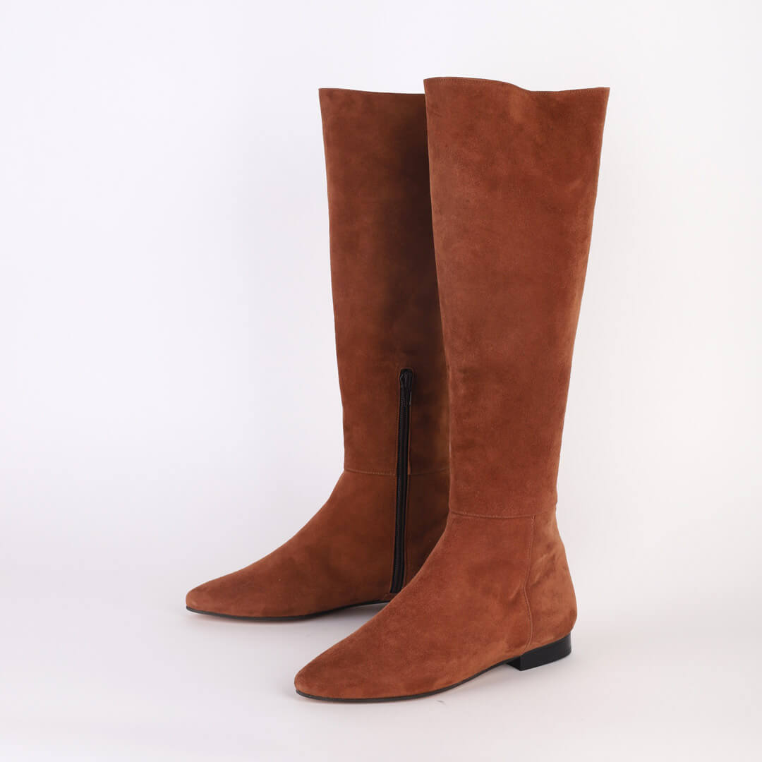 BARBIE - suede knee boot