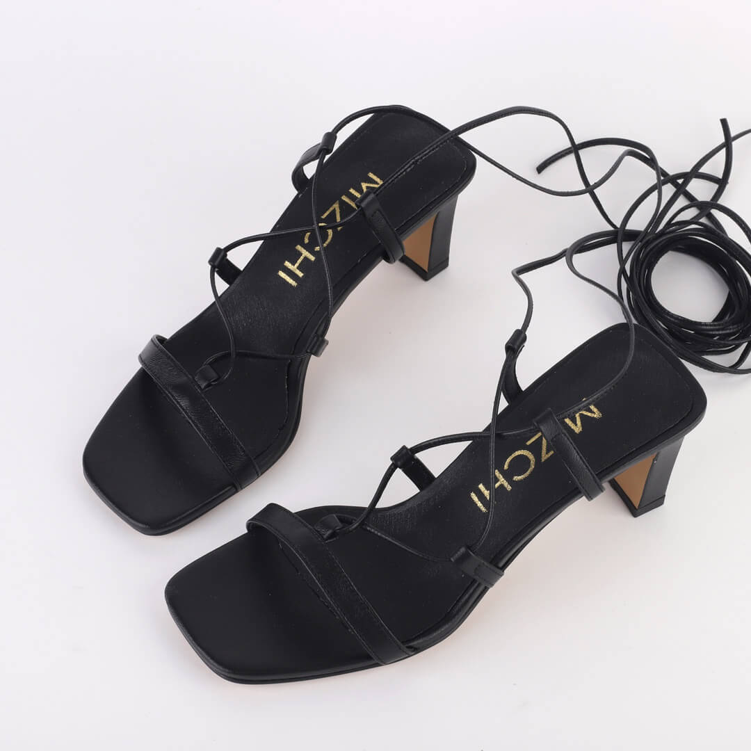 Bhavika - Lace Up Leather Sandals