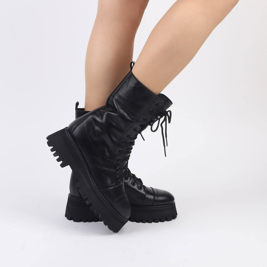 TROPAZ - flatform army boots