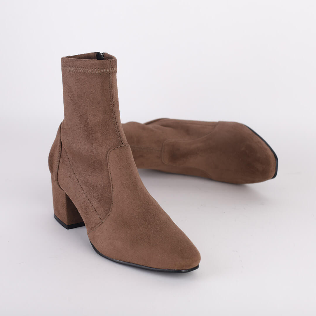 FABIENNE - faux suede ankle boot