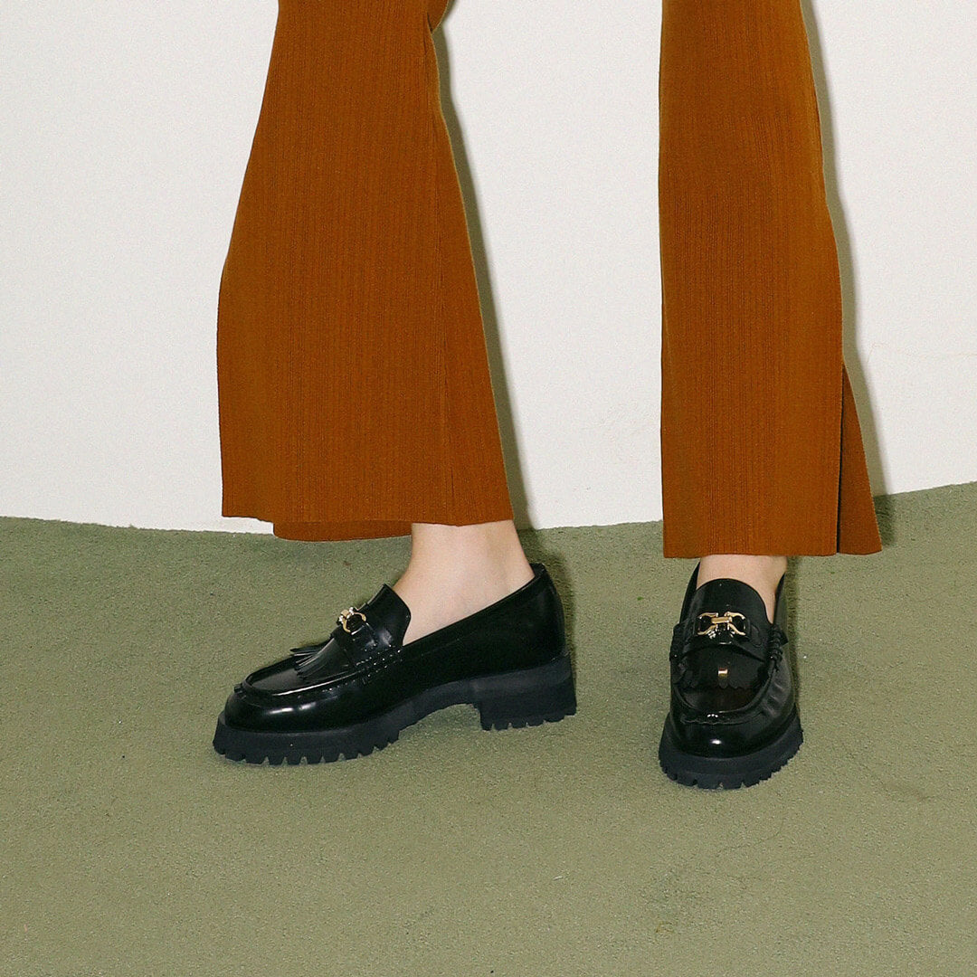 AZANA - flatform brogue