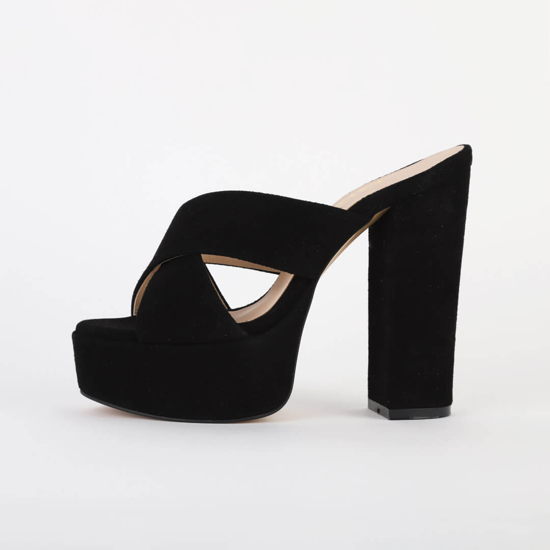 CHERIE - platform mules