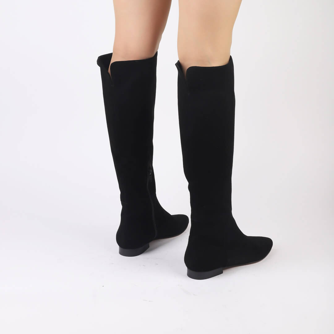 BARBIE - suede knee boot