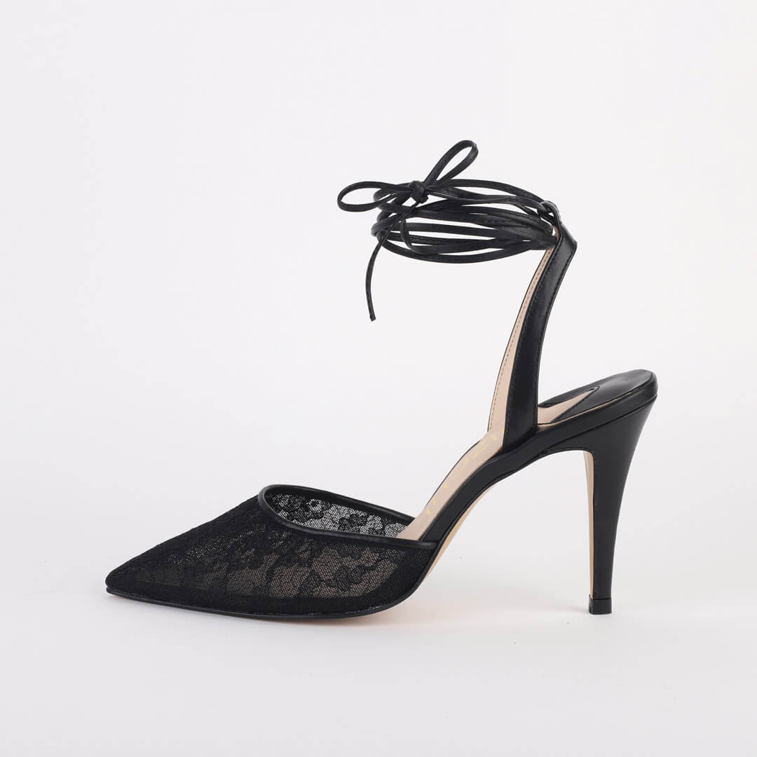 DIANE - lace up slingback