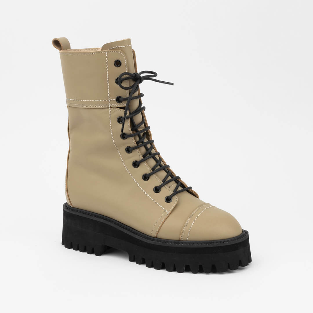 TROPAZ - flatform army boots