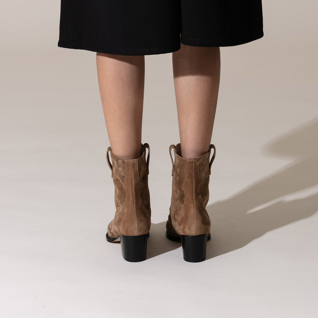 OMARI - cowboy ankle boots