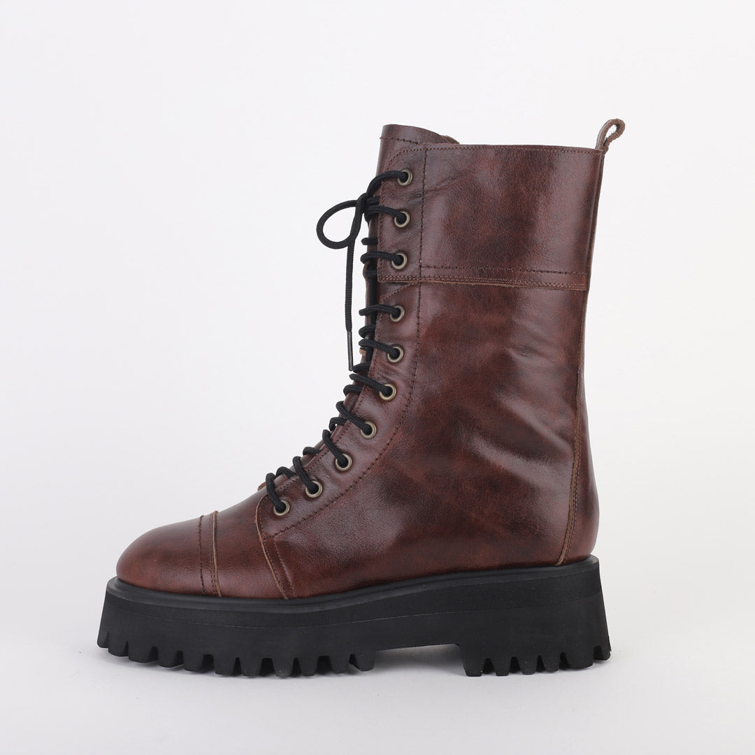 TROPAZ - flatform army boots