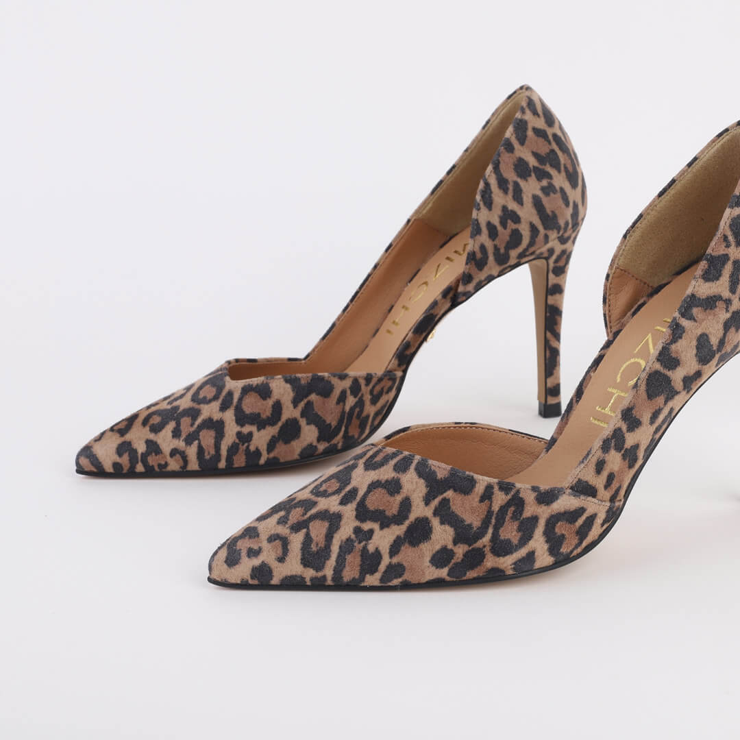 MAINZE - leopard suede