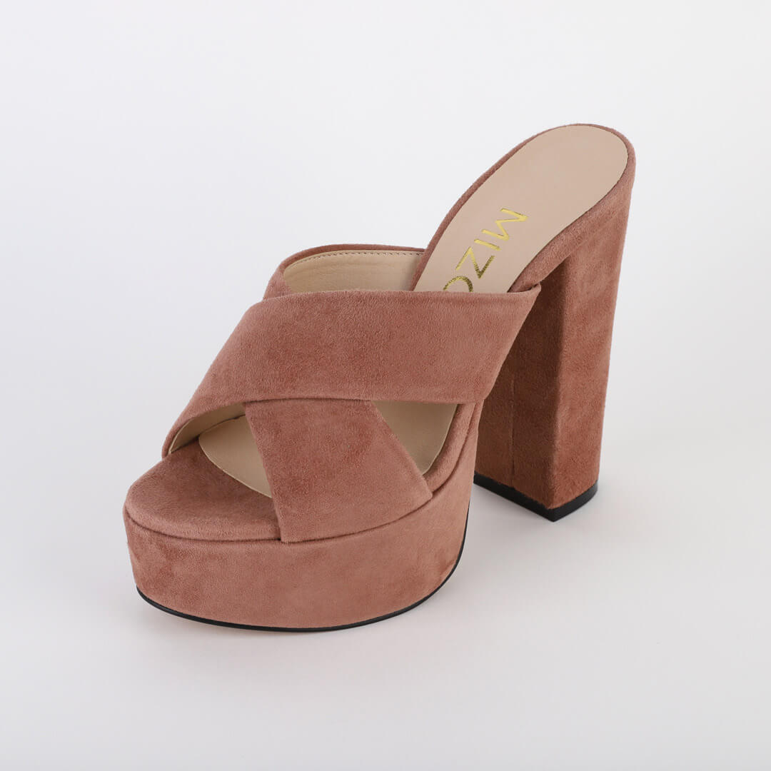 CHERIE - platform mules