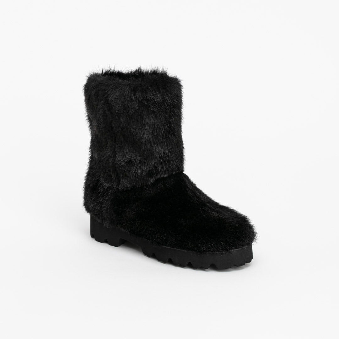 TULIN - faux fur ankle boots