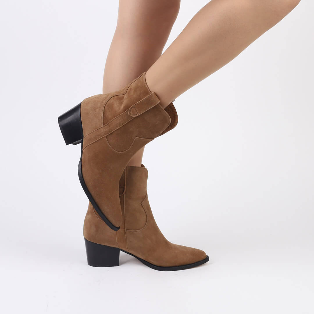 OMARI - cowboy ankle boots