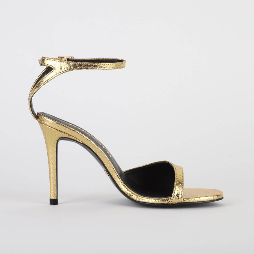 NEW BALLAN - metallic party sandals