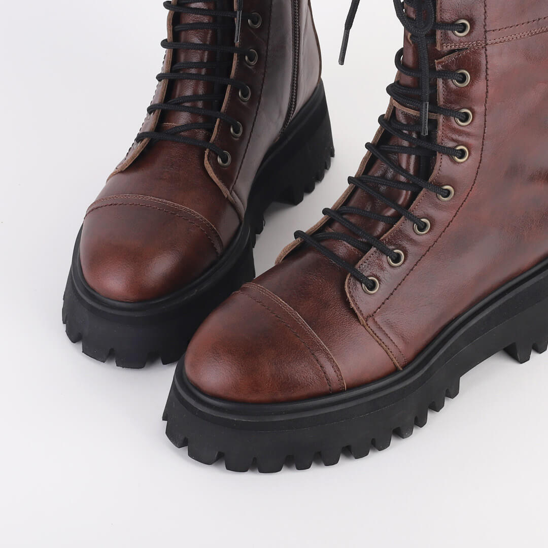 TROPAZ - flatform army boots