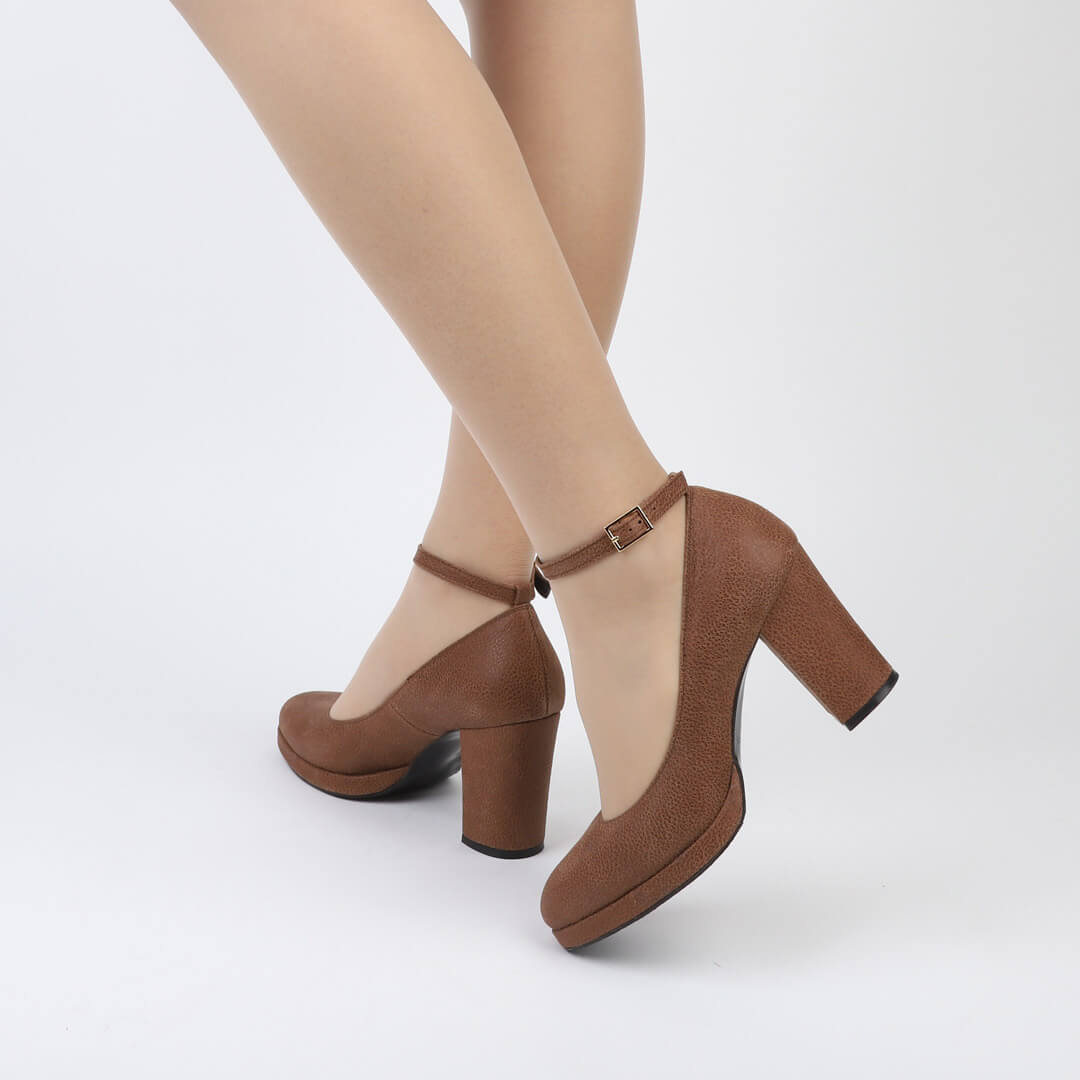 Meigo - Ankle Strap Platform