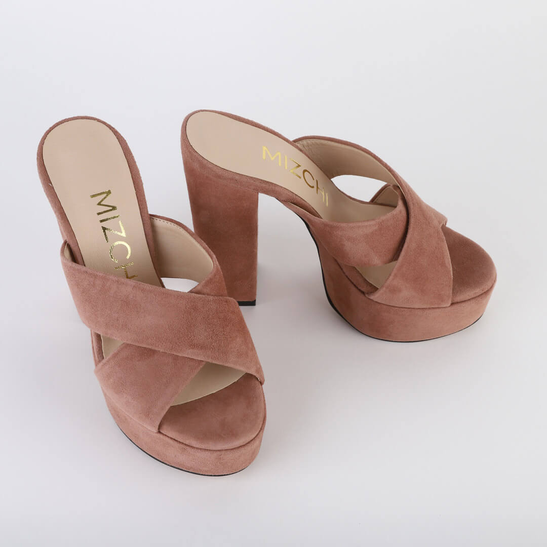 CHERIE - platform mules