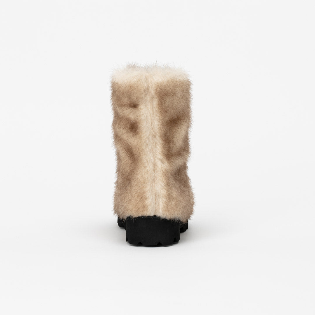 TULIN - faux fur ankle boots