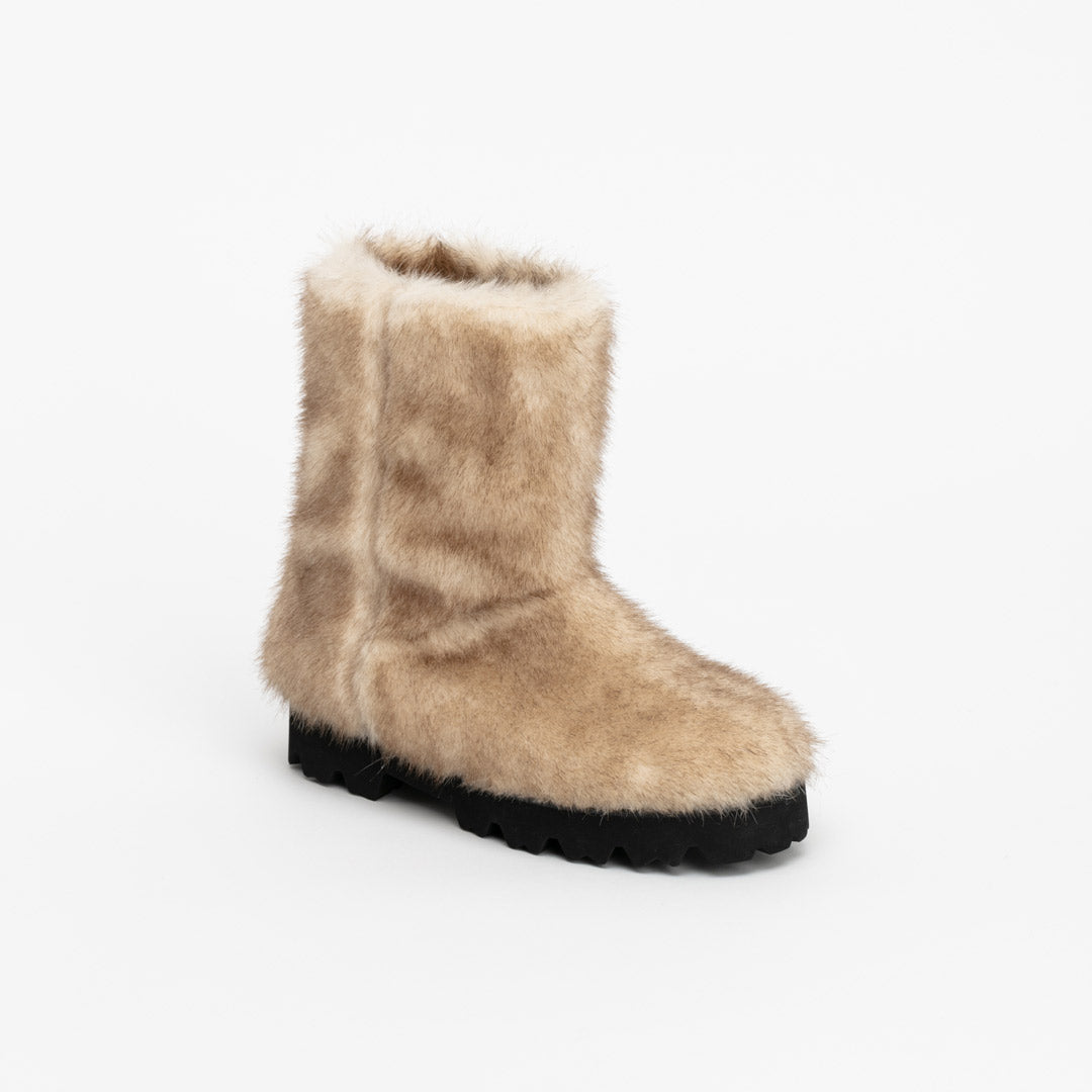 TULIN - faux fur ankle boots