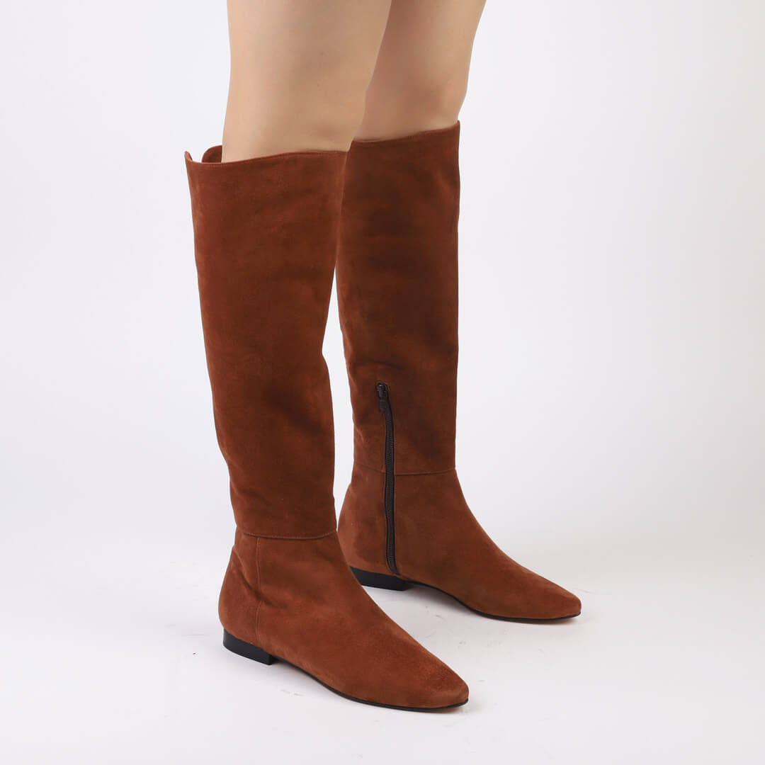 BARBIE - suede knee boot