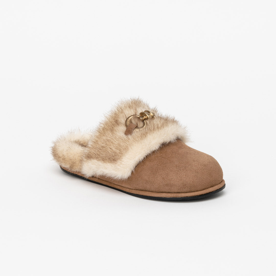 EFSAI - faux fur slides