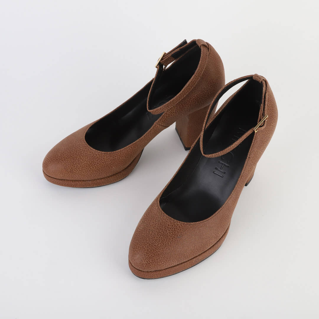 Meigo - Ankle Strap Platform