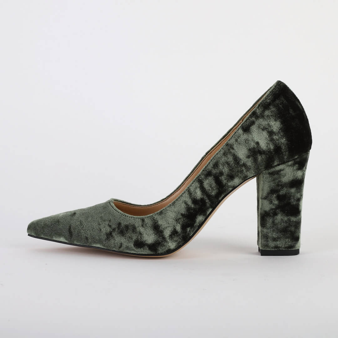 MELLOW - velvet pumps