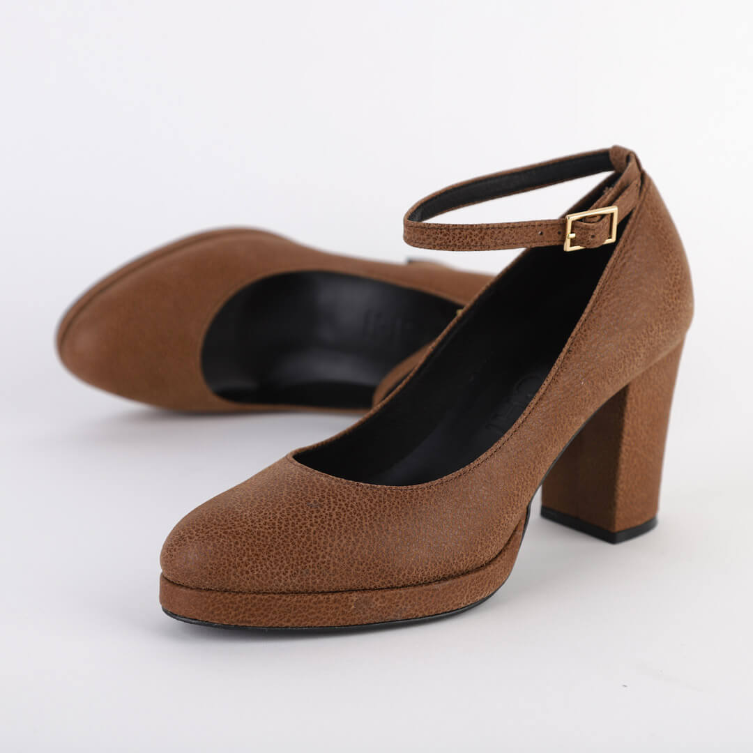 Meigo - Ankle Strap Platform