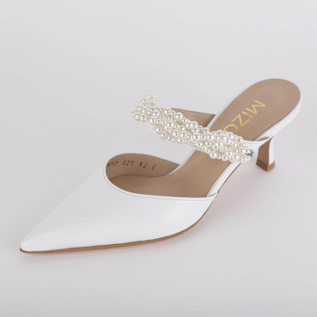 POLIE - pearl mules