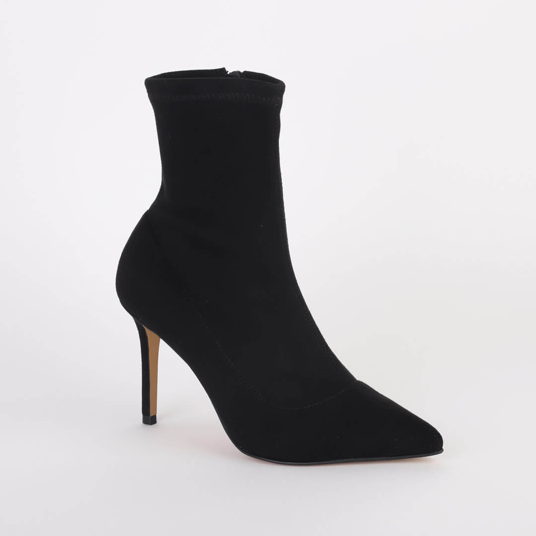 TECIDO - fabric ankle boots