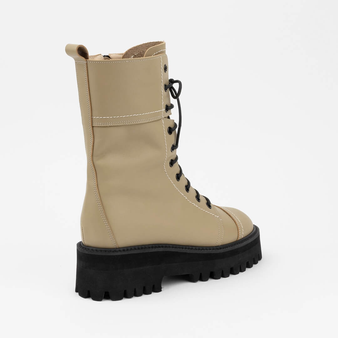 TROPAZ - flatform army boots