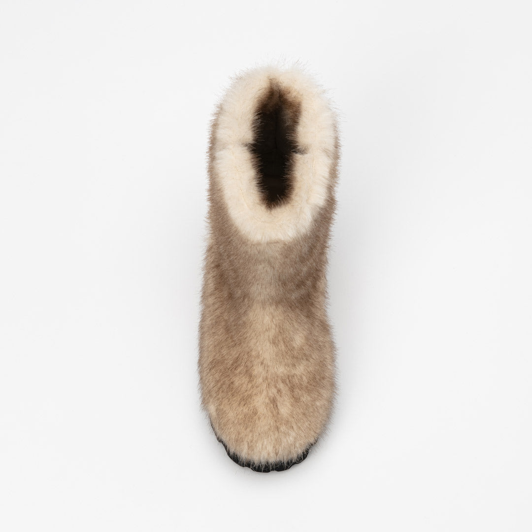 TULIN - faux fur ankle boots