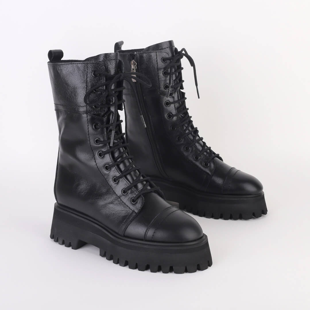 TROPAZ - flatform army boots