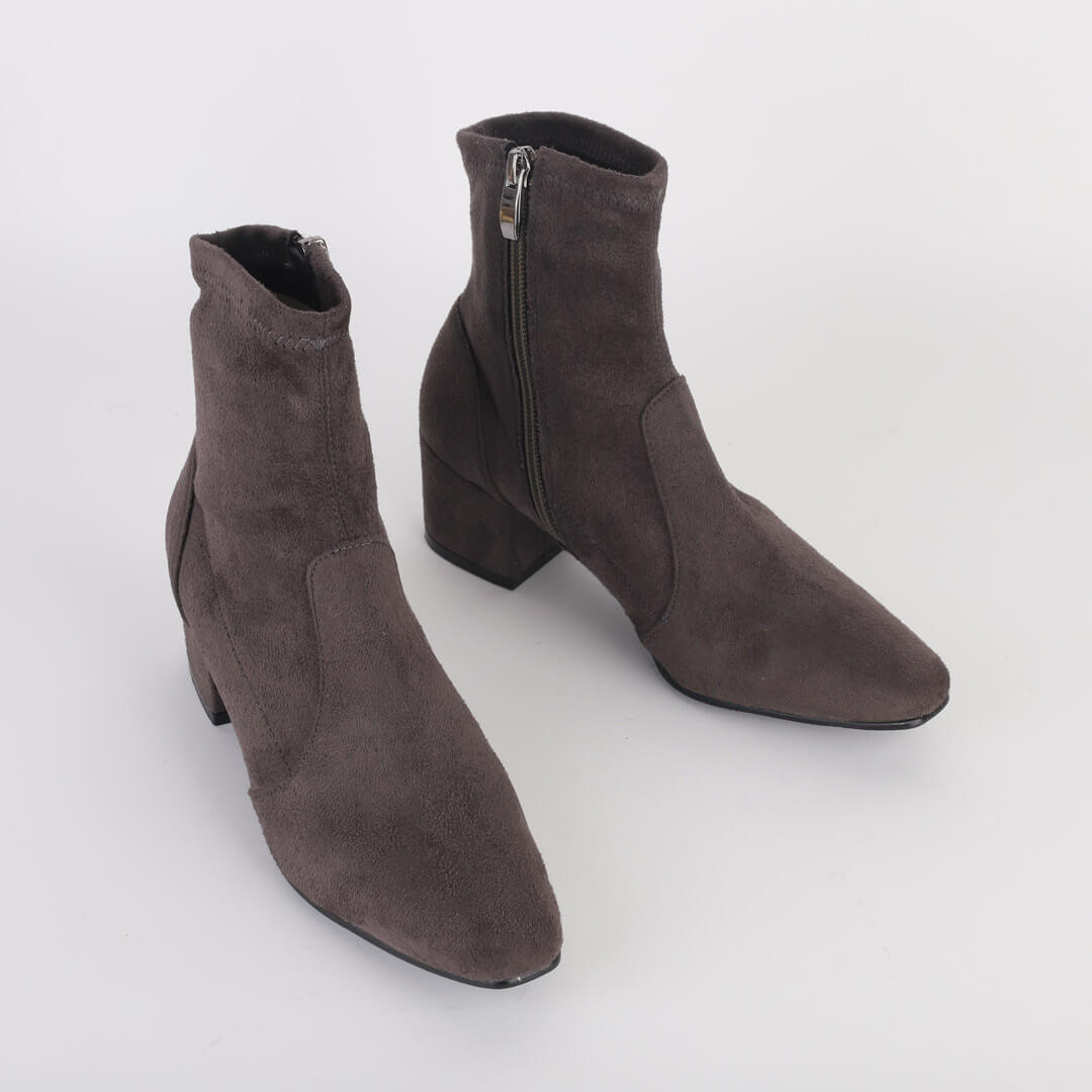 FABIENNE - faux suede ankle boot