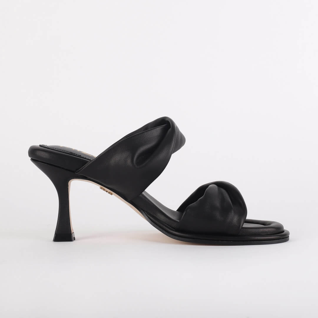 KARIN - twist leather mule