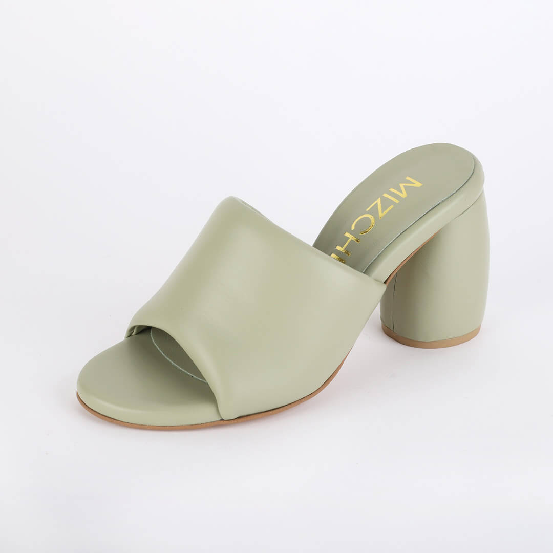 POCCIN - soft chunky heel mule