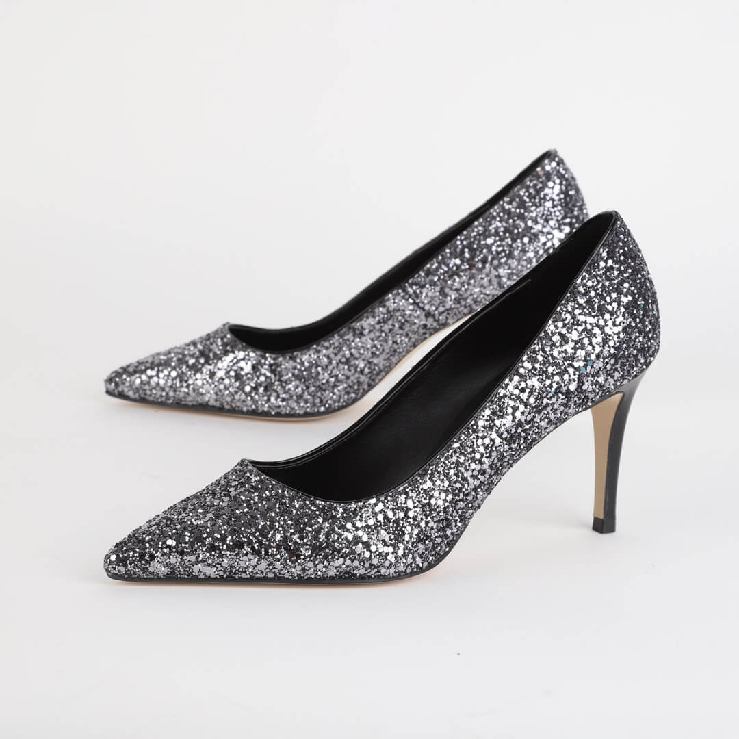 ROYAL - glitter heels