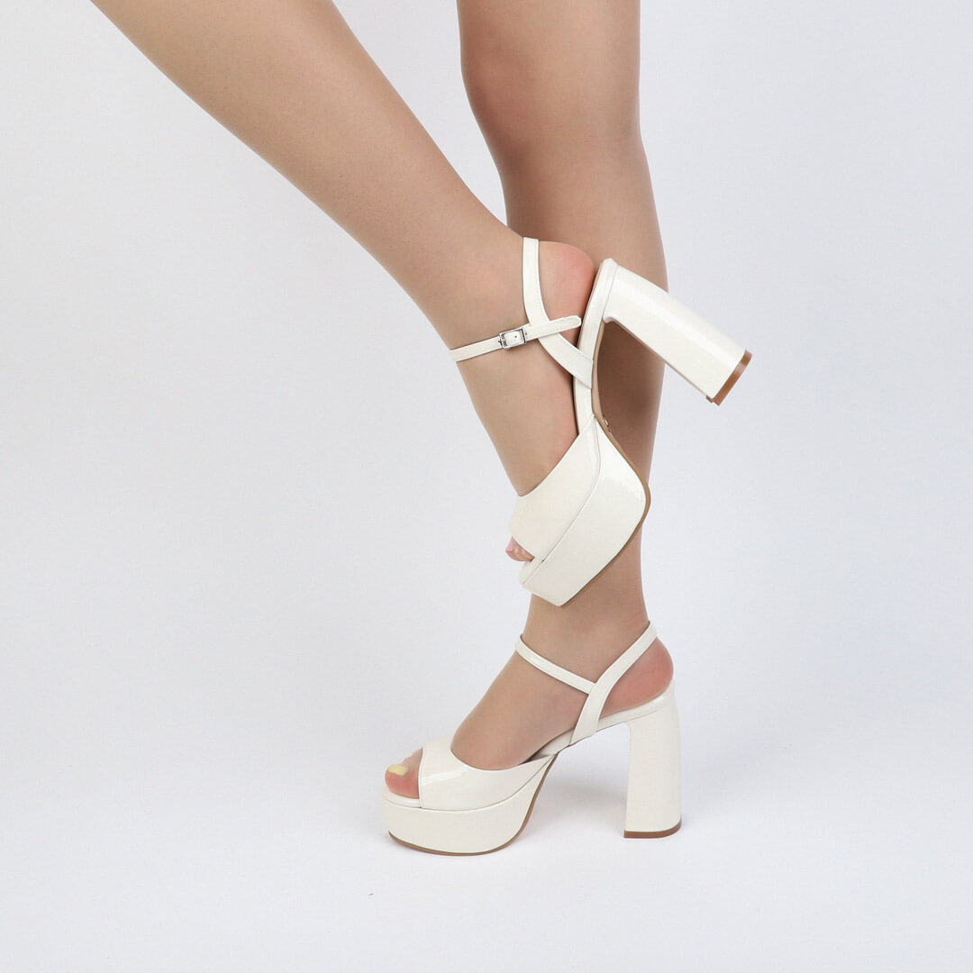 TORRES - ankle strap platform