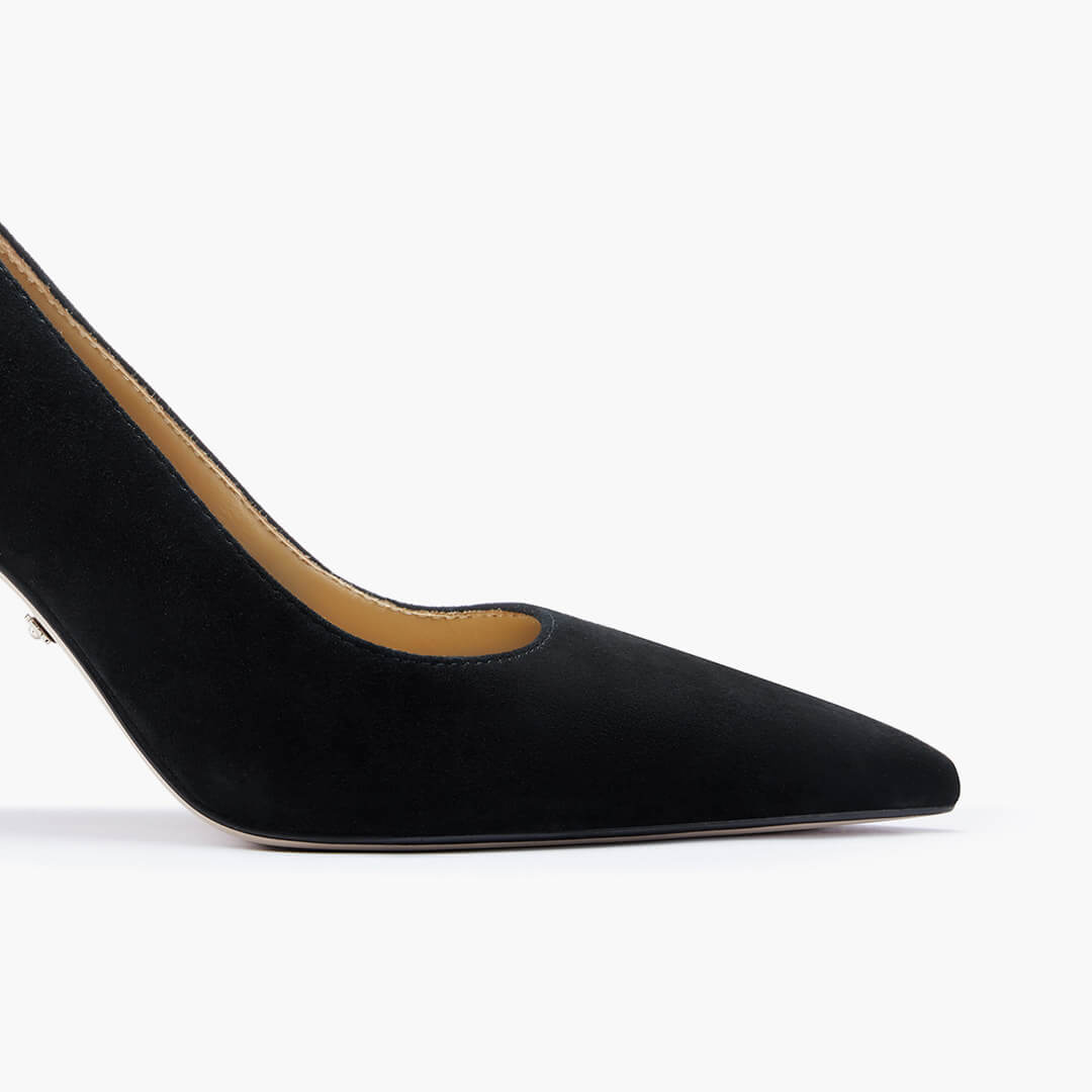 *Kayte - Black Suede Classic Pump