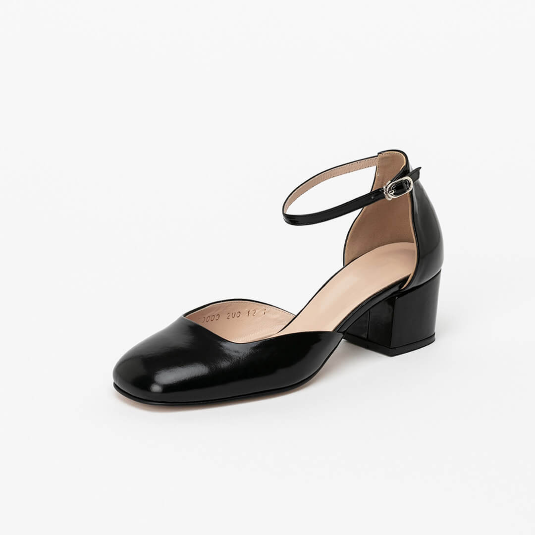 DAVINA - ankle strap heel