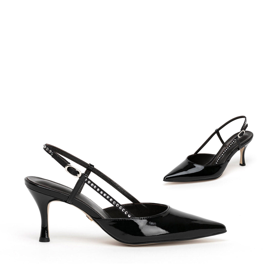 FEDERICA - diamonete decor slingback