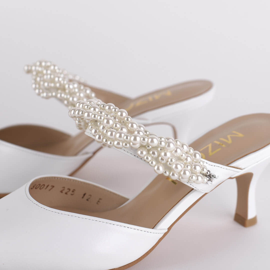 POLIE - pearl mules