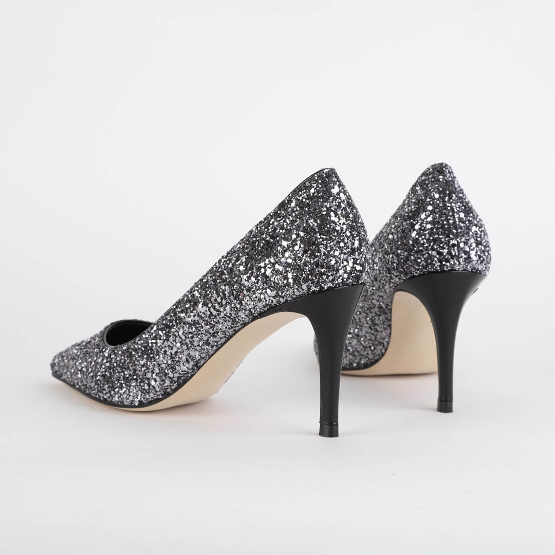 ROYAL - glitter heels