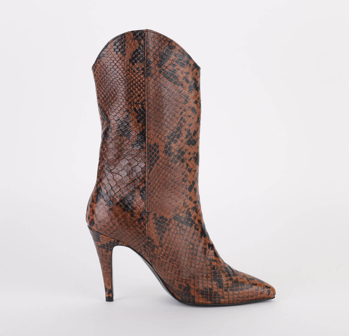 ZUSSA BROWN - anaconda boot