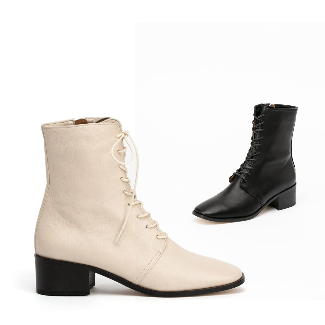 OLHAR - lace up ankle boot