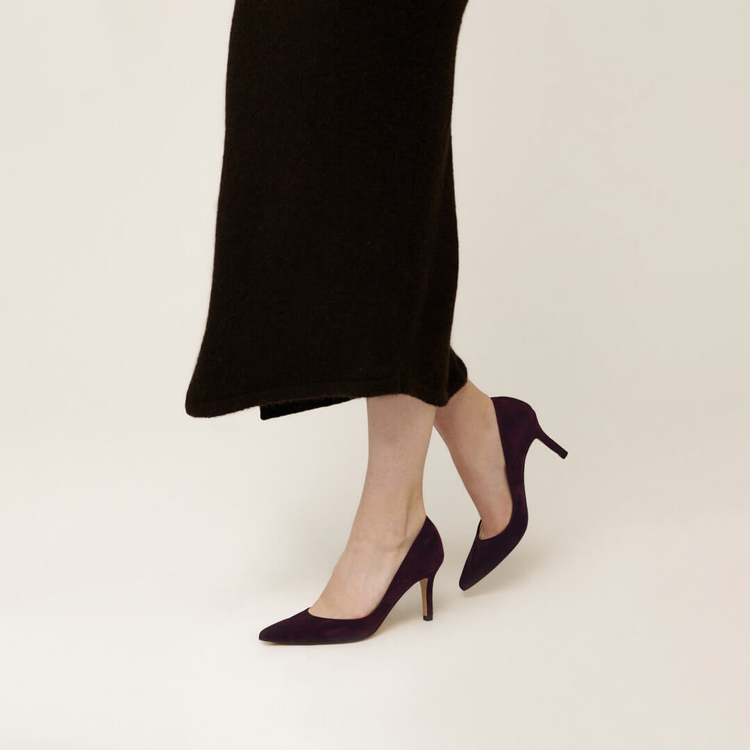 AMOLA SUEDE - leather pump