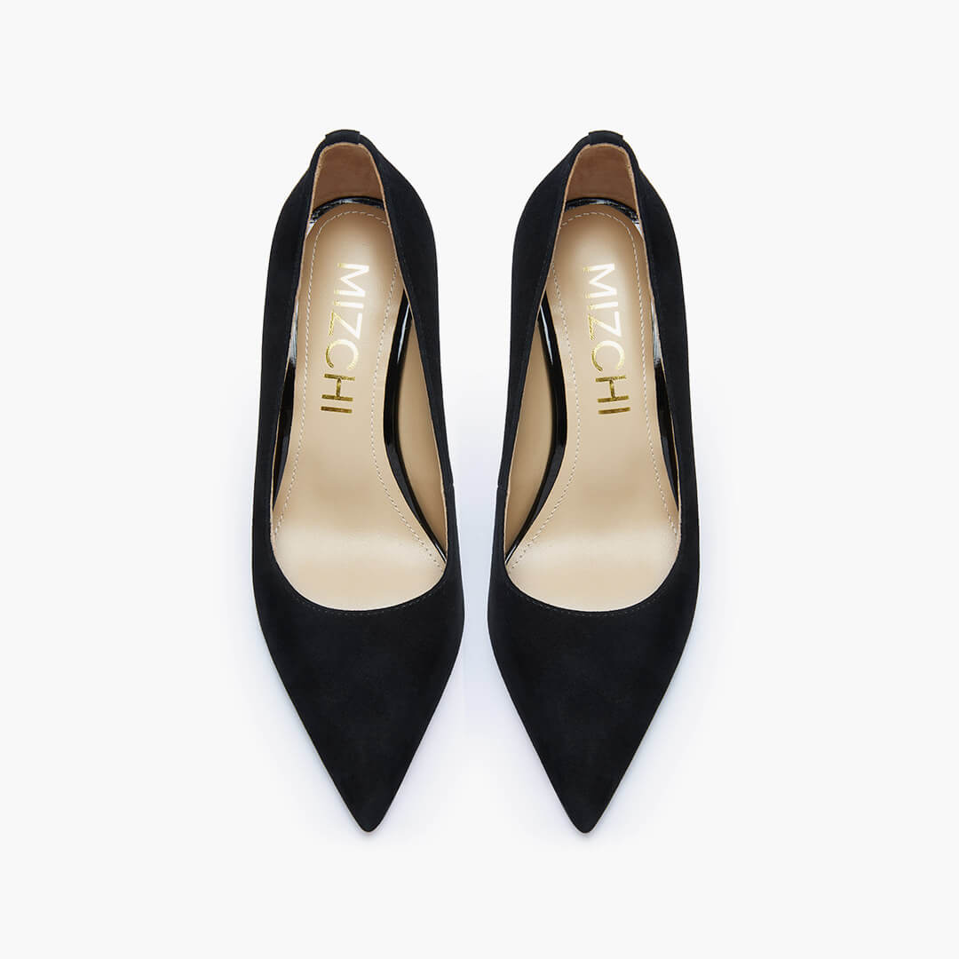 *Kayte - Black Suede Classic Pump