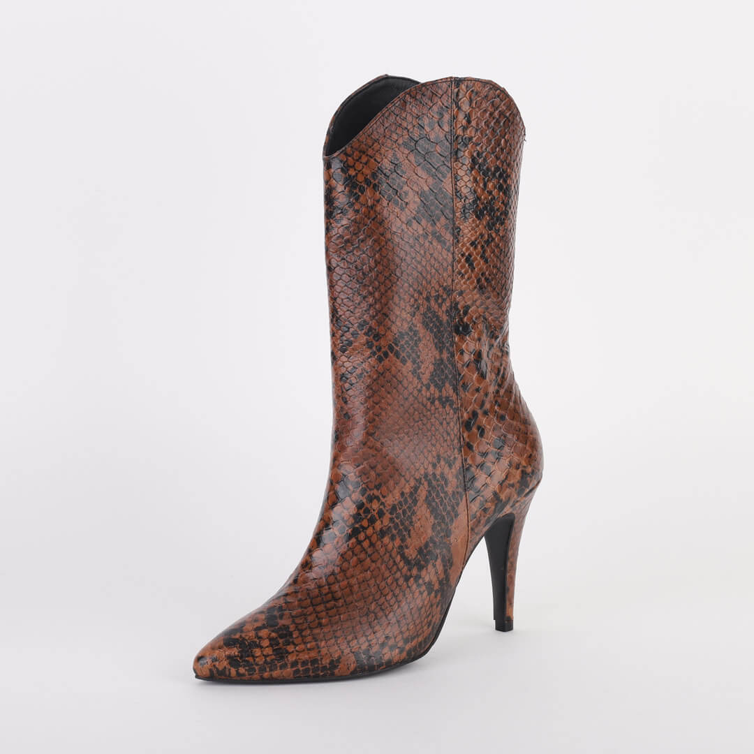 ZUSSA BROWN - anaconda boot