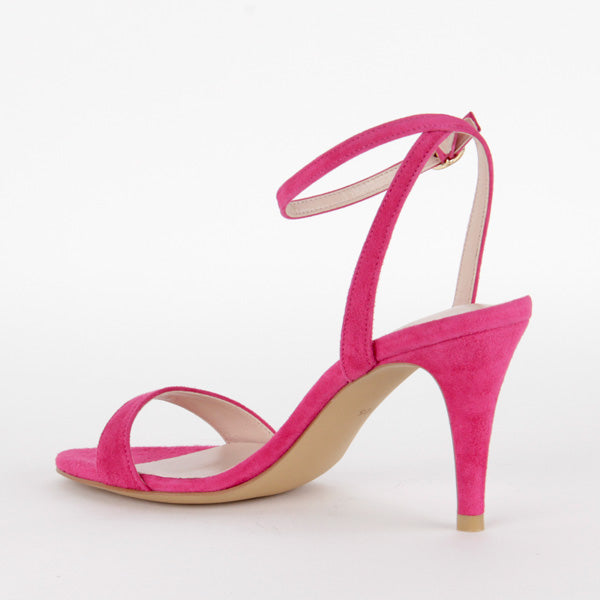 MEGAN - pink suede