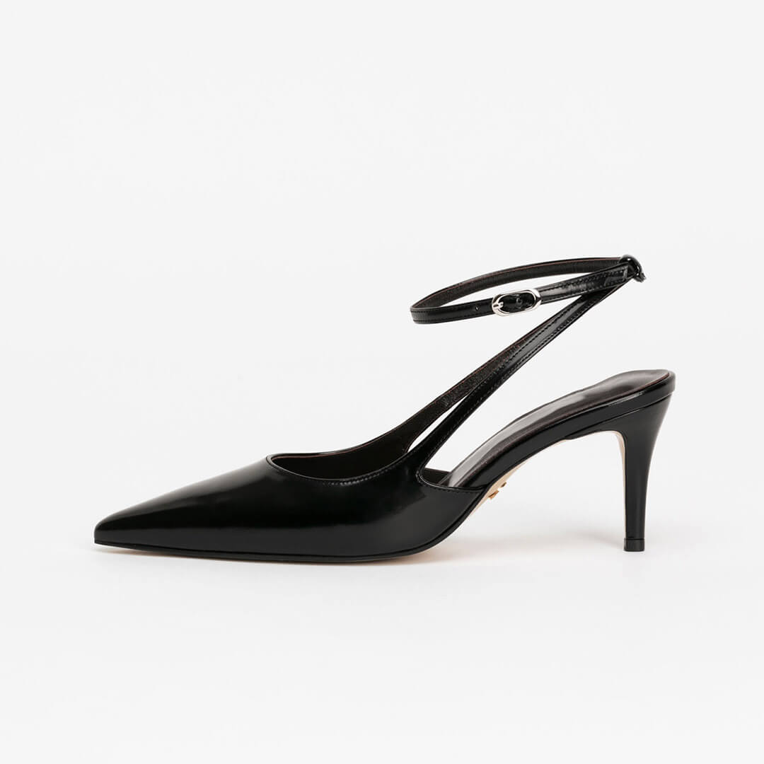 TELA - ankle strap slingback pump