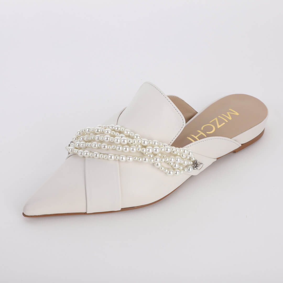 MARGARET - pearl slippers